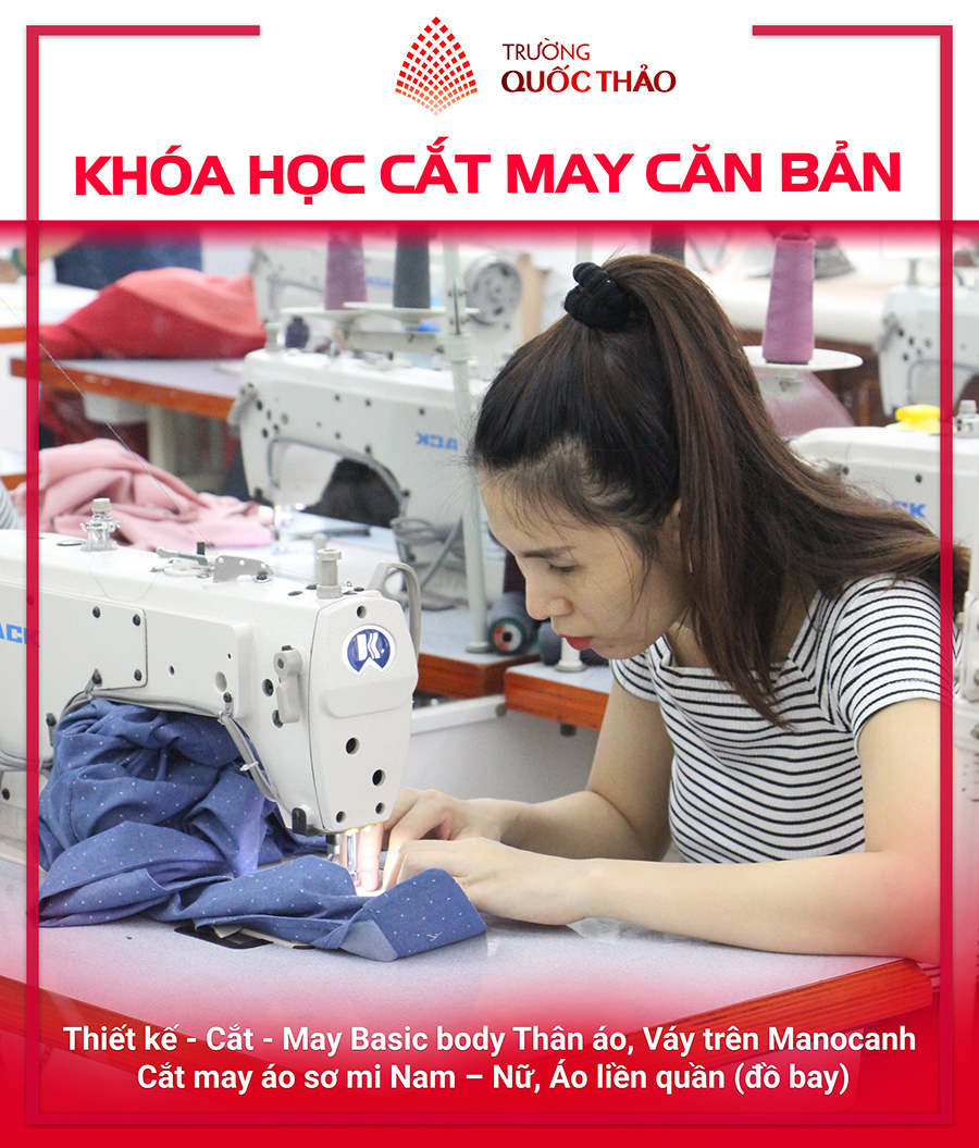 Khóa học cắt may quần áo cơ bản khoa hoc cat may quan ao co ban
