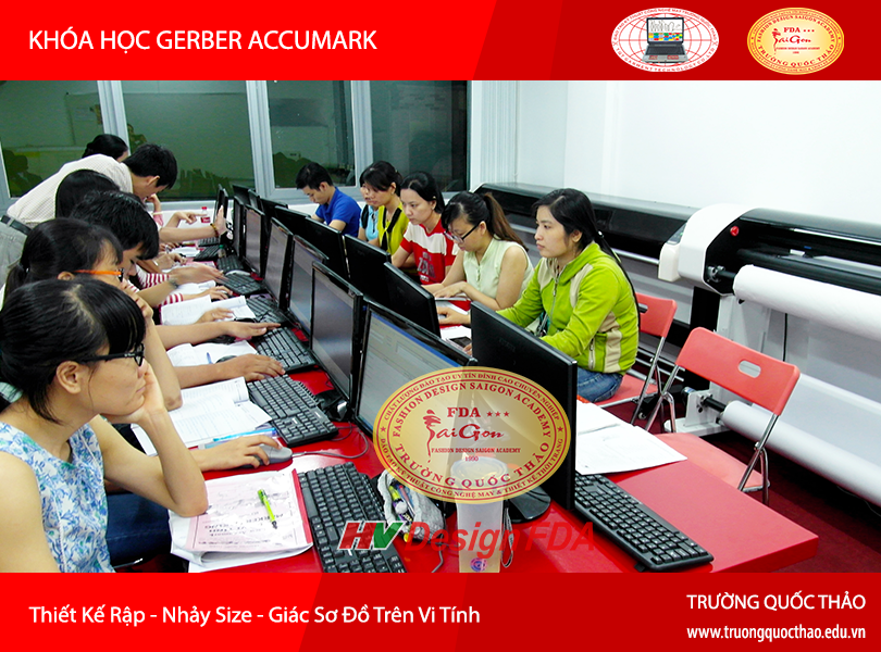Thiết kế rập - Nhảy size - Giác sơ đồ Vi tính Gerber Accumark Thiết kế rập - Nhảy size - Giác sơ đồ Vi tính Gerber Accumark