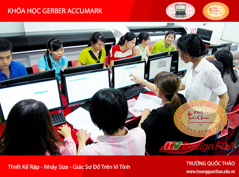 Thiết kế rập - Nhảy size - Giác sơ đồ Vi tính Gerber Accumark Thiết kế rập - Nhảy size - Giác sơ đồ Vi tính Gerber Accumark