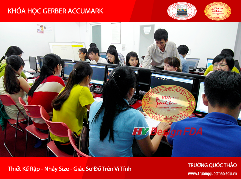 Thiết kế rập - Nhảy size - Giác sơ đồ Vi tính Gerber Accumark Thiết kế rập - Nhảy size - Giác sơ đồ Vi tính Gerber Accumark