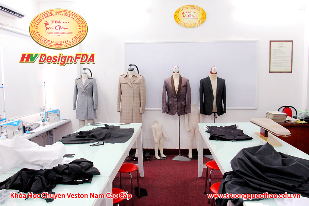 Học cắt may vest nam hoc cat may vest nam