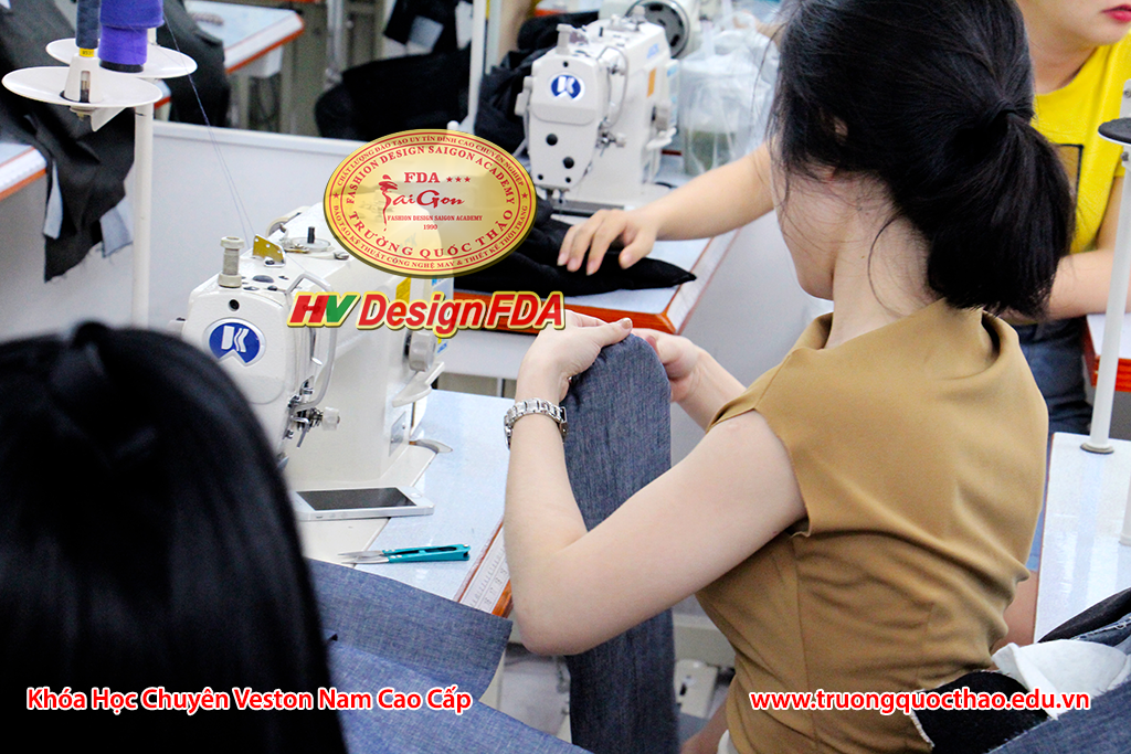 Dạy cắt may vest nam day cat may vest nam