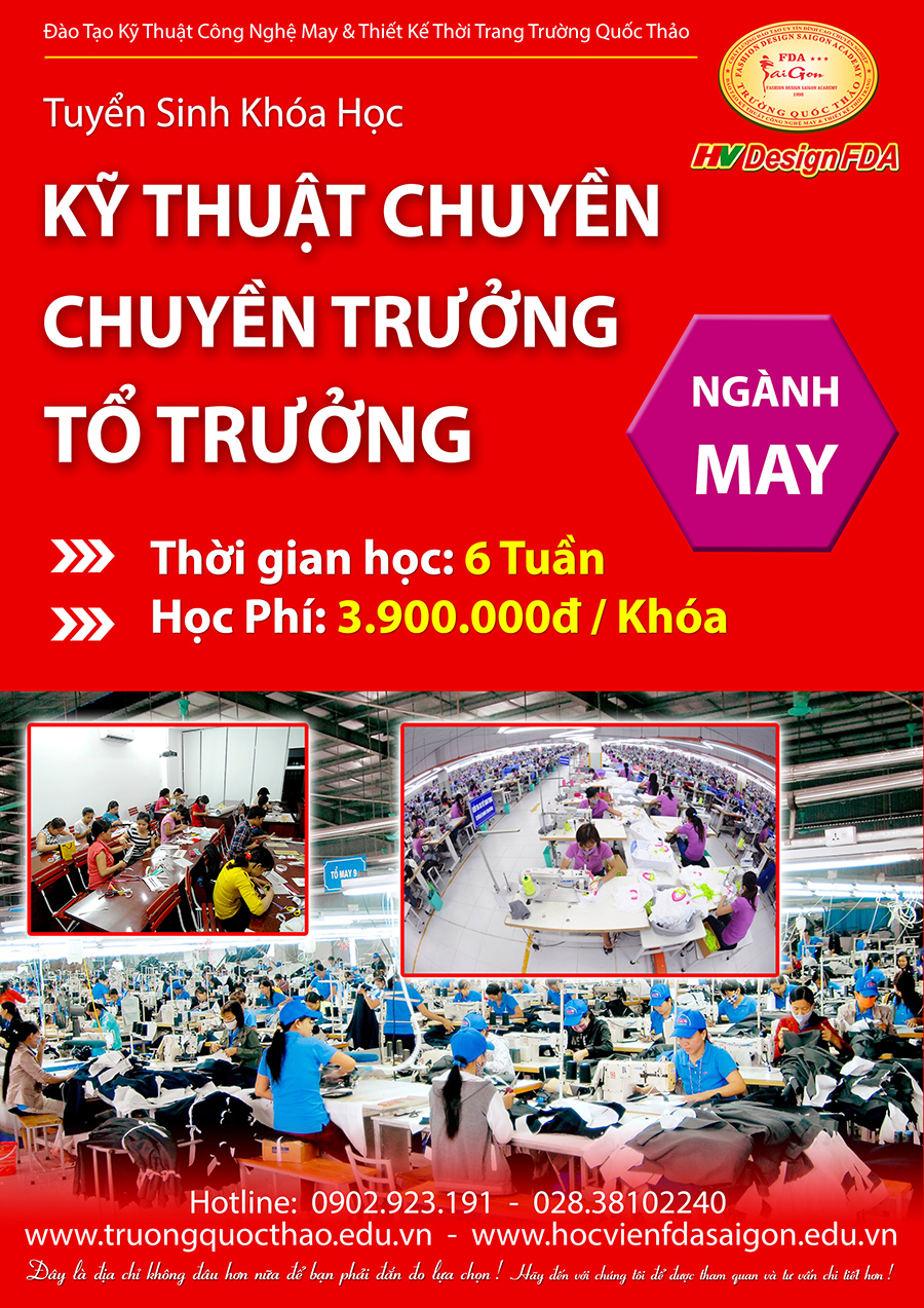 Kỹ Thuật Chuyền - Chuyền trưởng - Tổ trưởng