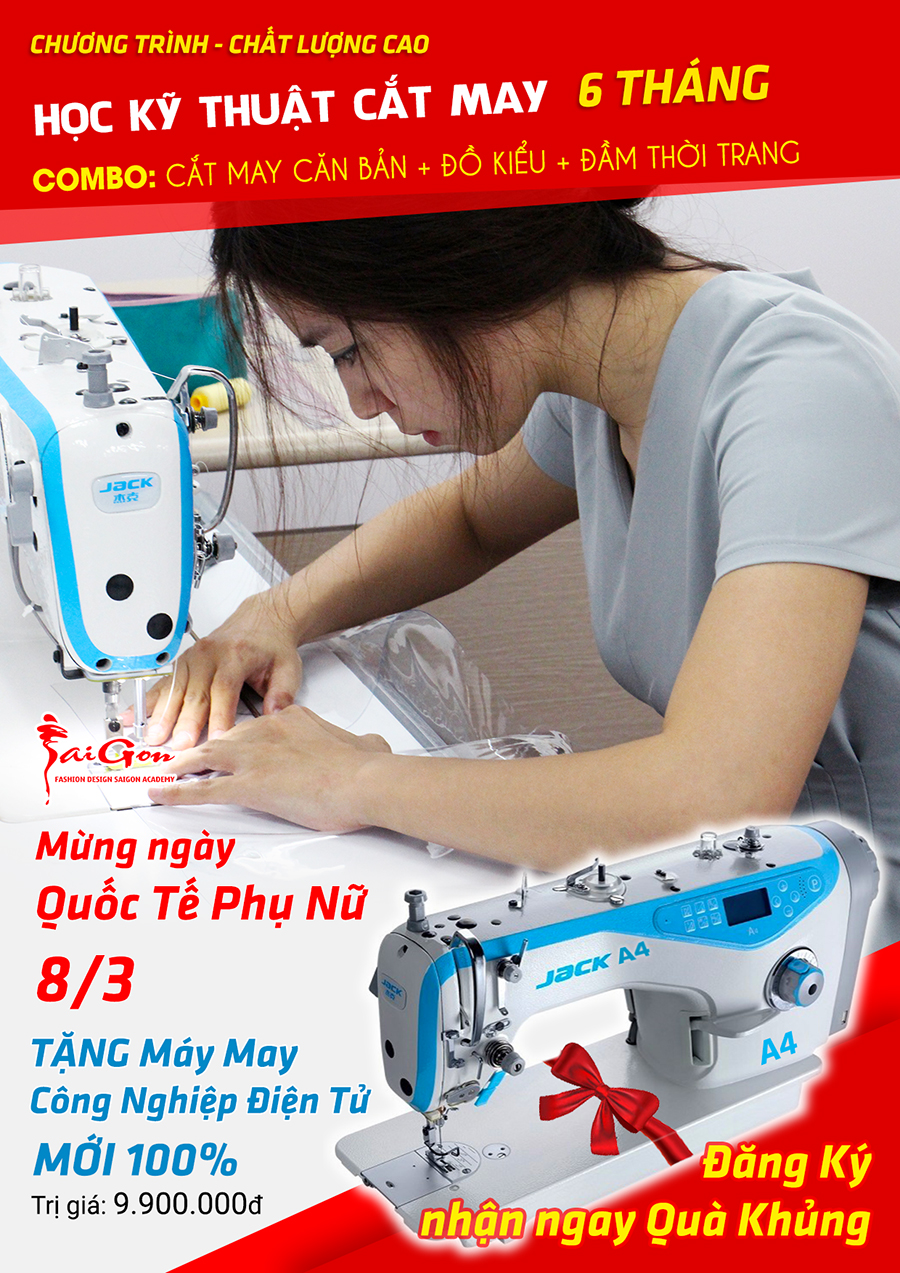 Học cắt may nhận ngay quà khủng Học cắt may nhận ngay quà khủng