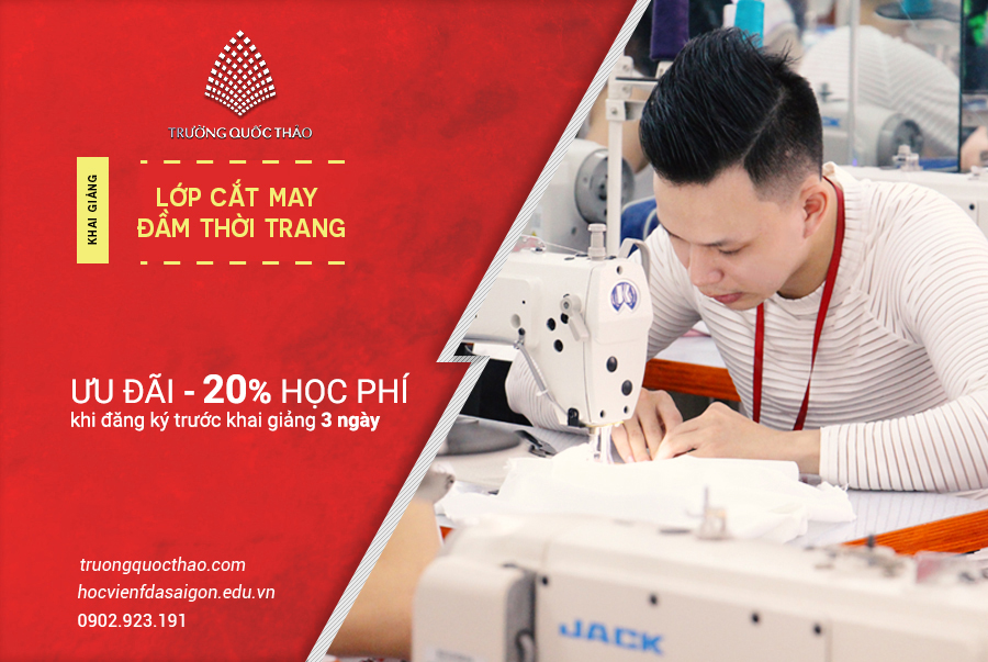 Dạy cắt may đầm thời trang Dạy cắt may đầm thời trang