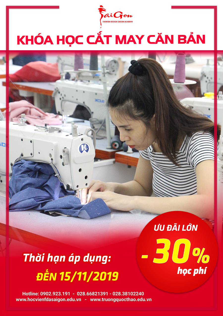 Khóa học cắt may quần áo cơ bản khoa hoc cat may quan ao co ban