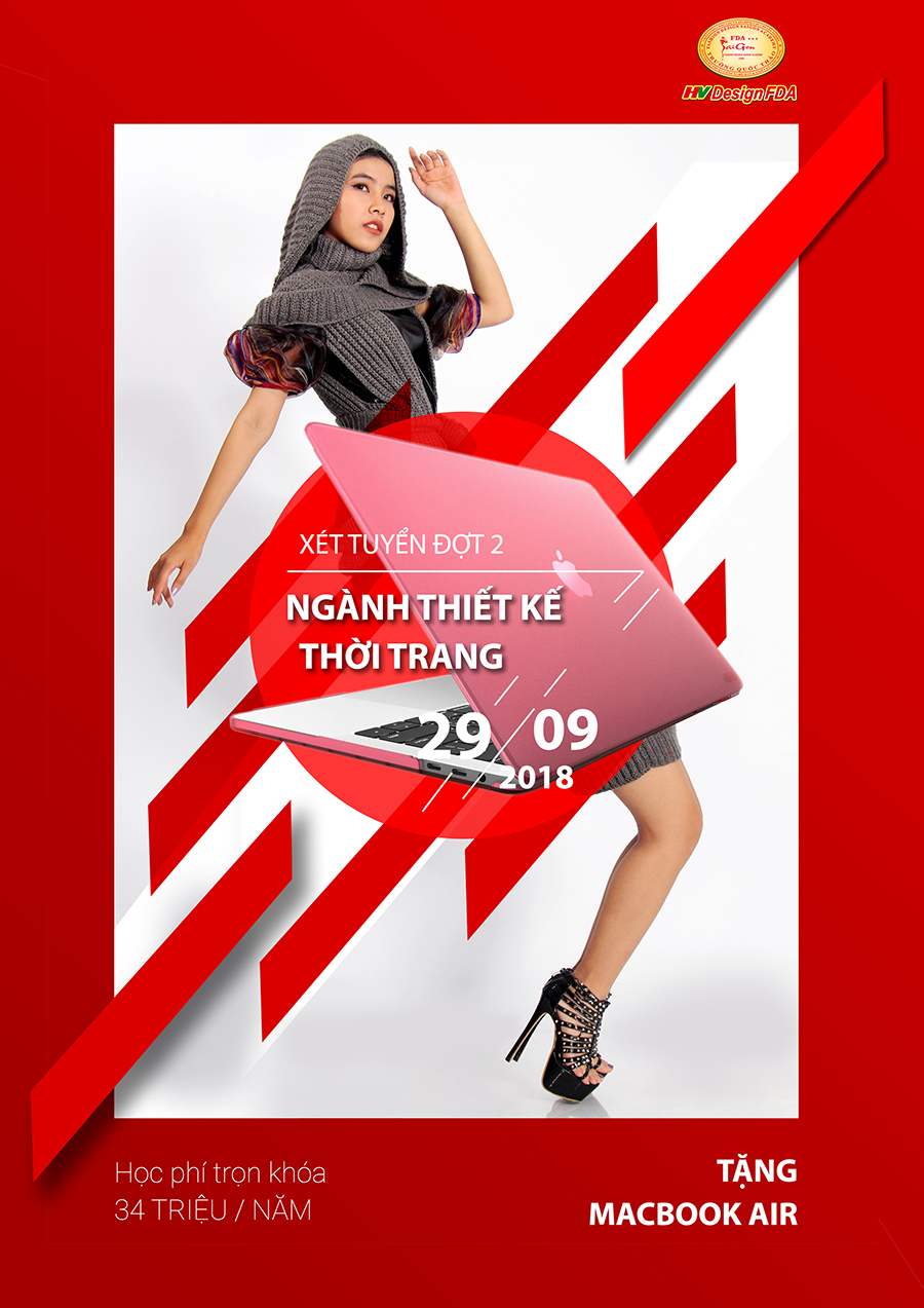 Xét tuyển đợt 2 năm 2018 ngành Thiết kế thời trang